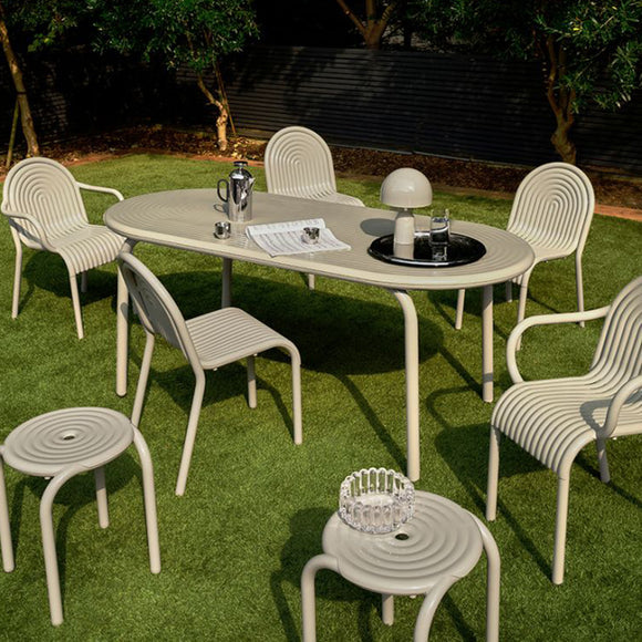 Groove Obround Dining Table Tables Tom Dixon