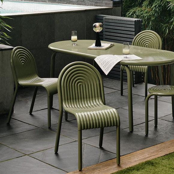 Groove Dining Side Chair Chairs Tom Dixon