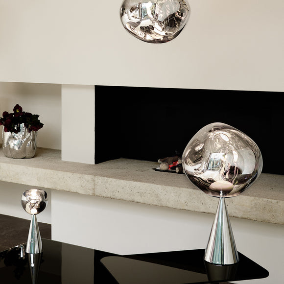 Melt Cone Fat LED Table Lamp Table Lamps Tom Dixon
