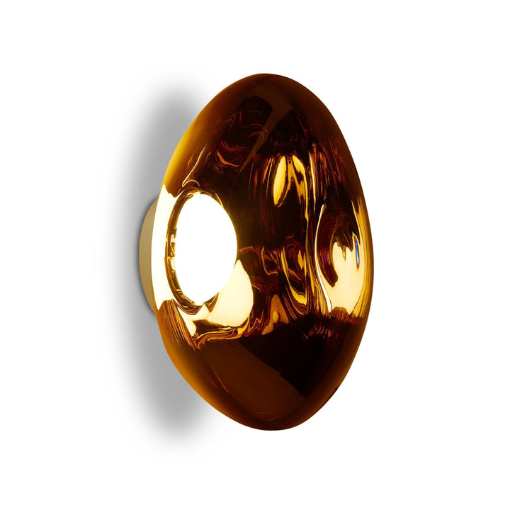 Melt LED Surface Light Wall Light Fixtures Tom Dixon Gold