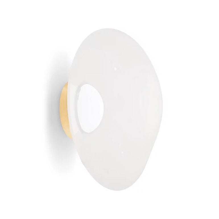 Melt LED Surface Light Wall Light Fixtures Tom Dixon Opal / Gold