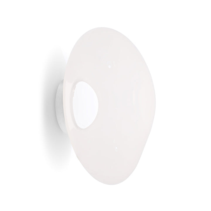 Melt LED Surface Light Wall Light Fixtures Tom Dixon Opal / Silver