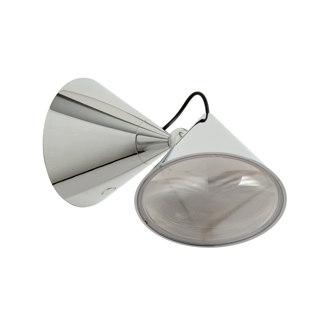Pose LED Wall Sconce Wall Light Fixtures Tom Dixon Silver