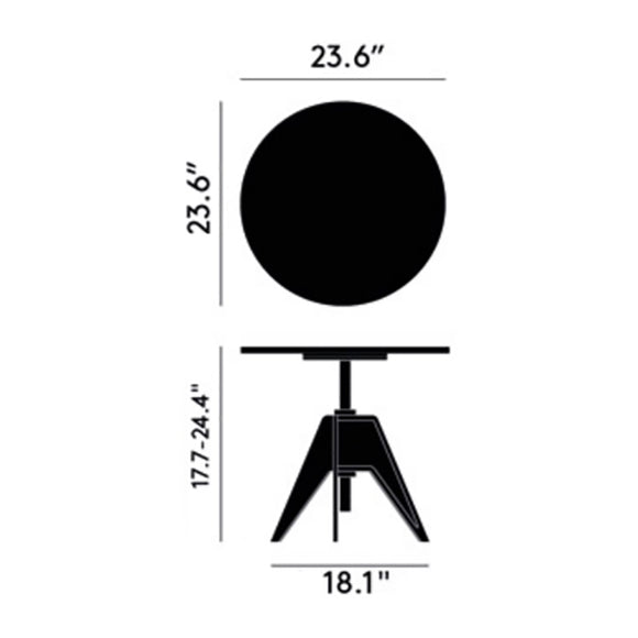 Screw Side Table Accent Tables Tom Dixon