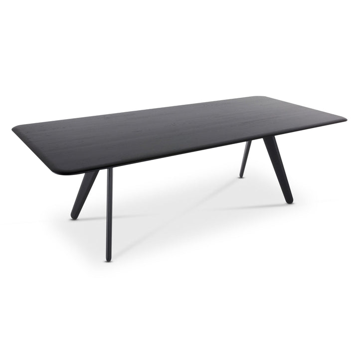 Slab Dining Table Tables Tom Dixon Black Large: 94.5 in width