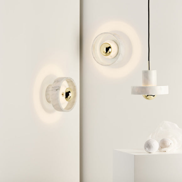 Stone LED Wall Light Wall Light Fixtures Tom Dixon