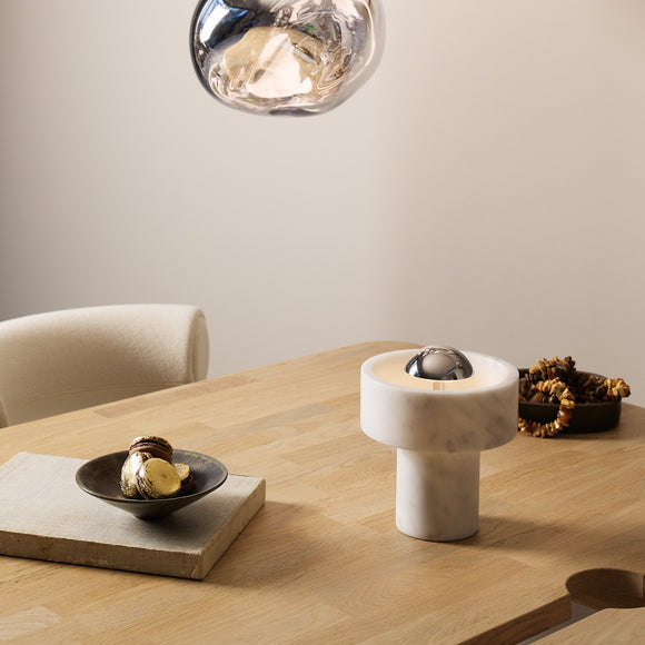 Stone Portable LED Table Lamp Table Lamps Tom Dixon