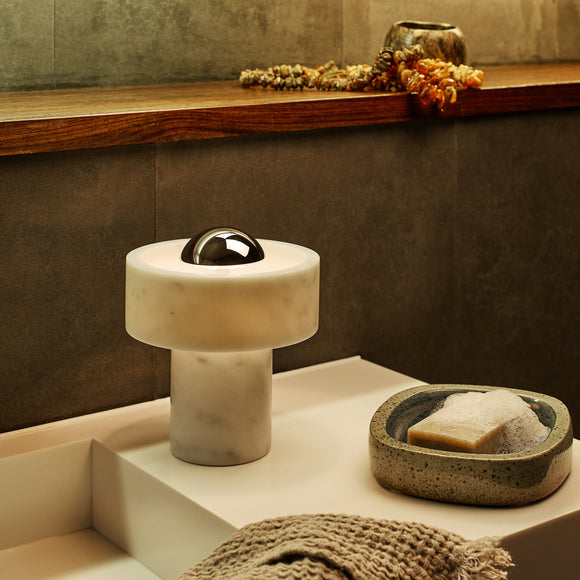 Stone Portable LED Table Lamp Table Lamps Tom Dixon