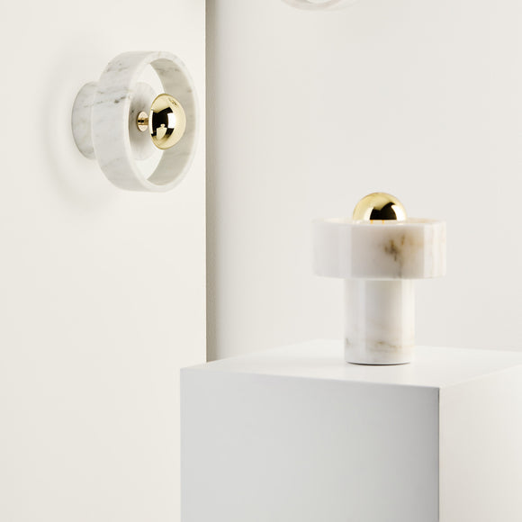 Stone Portable LED Table Lamp Table Lamps Tom Dixon