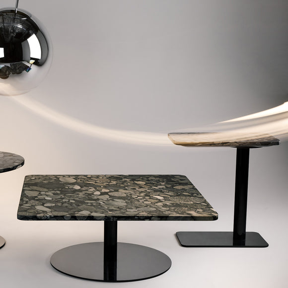 Stone Rectangle Side Table Accent Tables Tom Dixon
