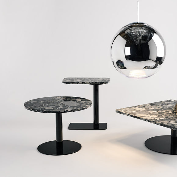 Stone Rectangle Side Table Accent Tables Tom Dixon