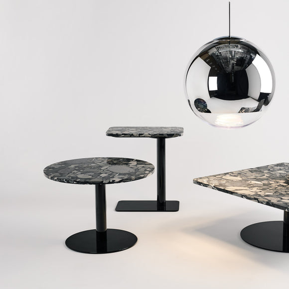 Stone Round Side Table Accent Tables Tom Dixon