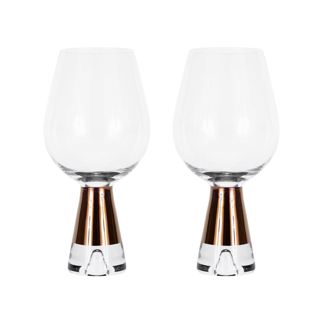 Tank Wine Glasses (Set of 2) Wine Glasses Tom Dixon Copper