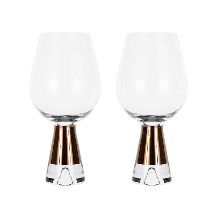Tank Wine Glasses (Set of 2) Wine Glasses Tom Dixon Copper