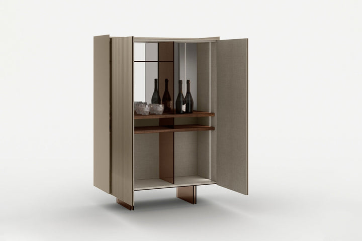 Aterea Highboard Large Cabinet Bar Cabinets + Carts Tonelli