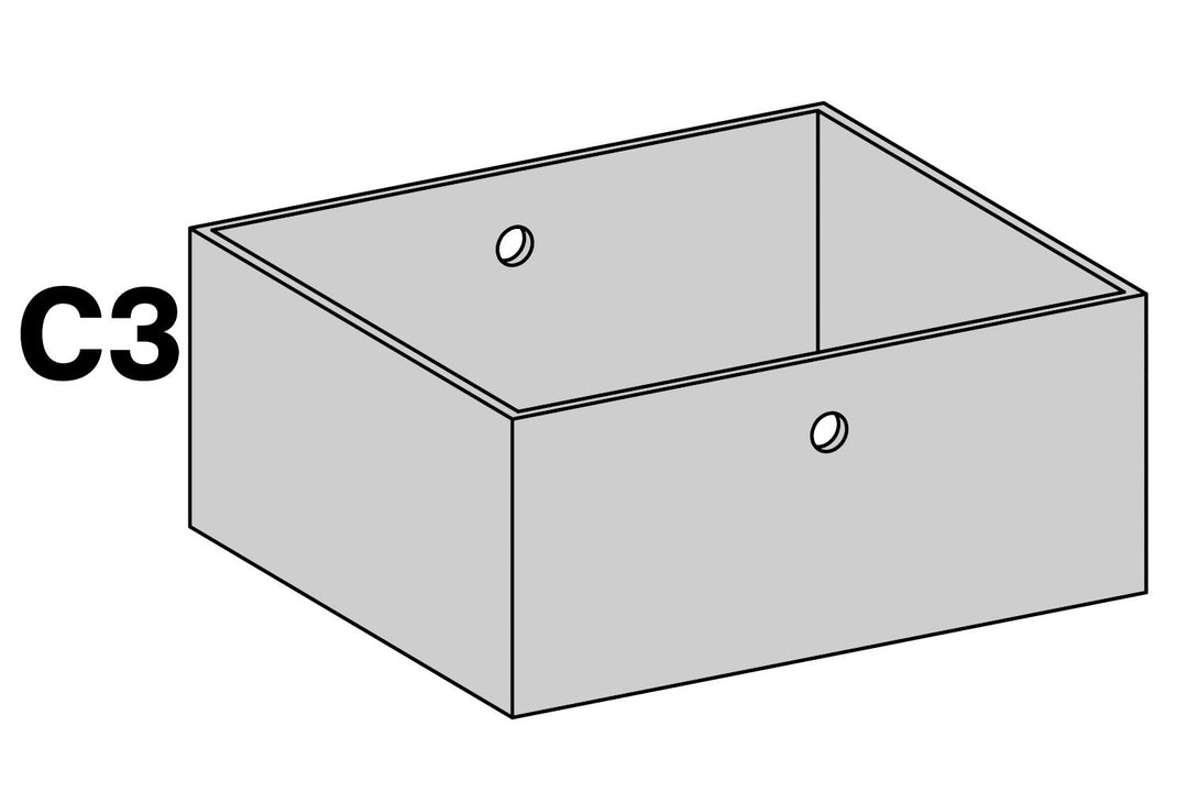Drawer C3 for Liber Collection Parts Tonelli