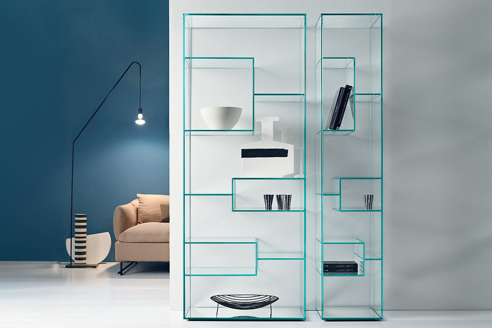 Liber Wide Bookcase Bookshelves Tonelli