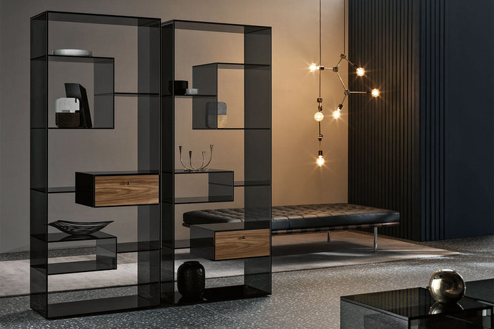 Liber Wide Bookcase Bookshelves Tonelli