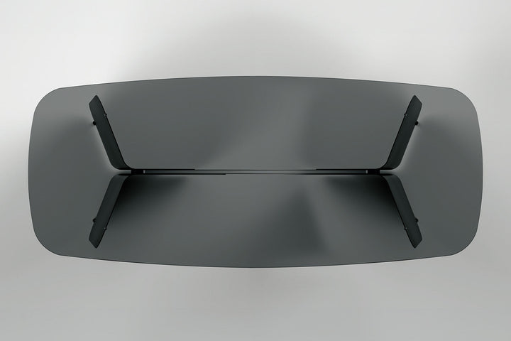 Pleat Glass Dining Table Dining Tables Tonelli