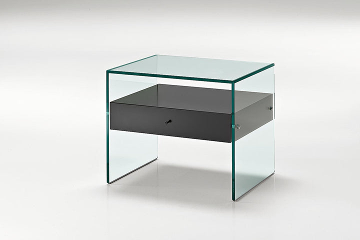 Secret Glass Nightstand Nightstands Tonelli