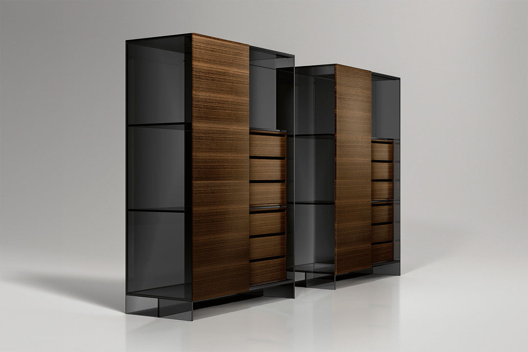 Shoji Wood Cupboard Sideboards Tonelli