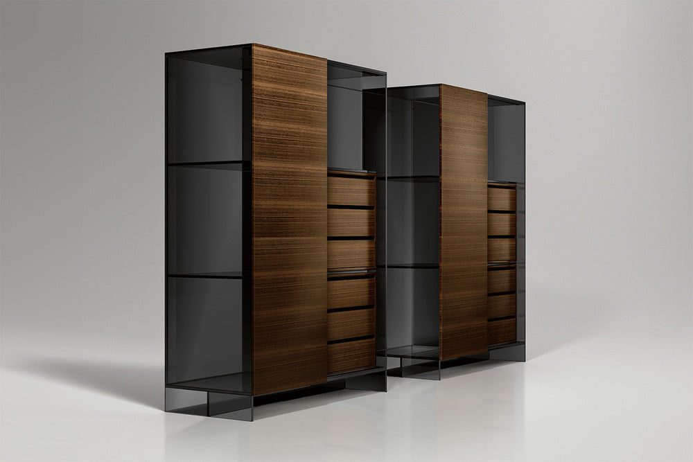 Shoji Wood Cupboard Sideboards Tonelli