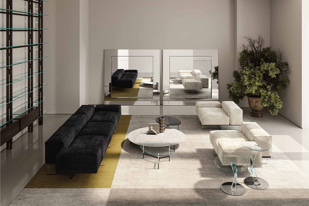 Soft Glass Sofa Comp B. Sofas Tonelli