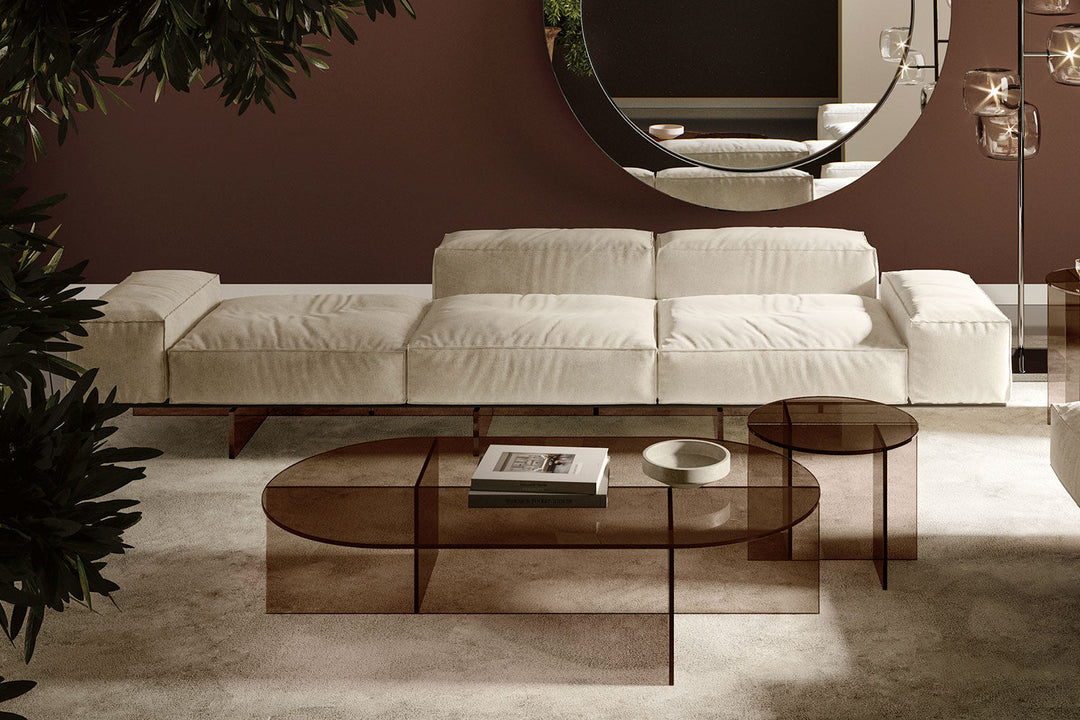 Soft Glass Sofa Sofas Tonelli