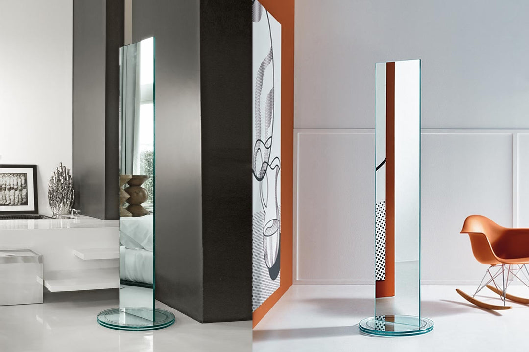 Soglia Free Standing Rotating Mirror Mirrors Tonelli