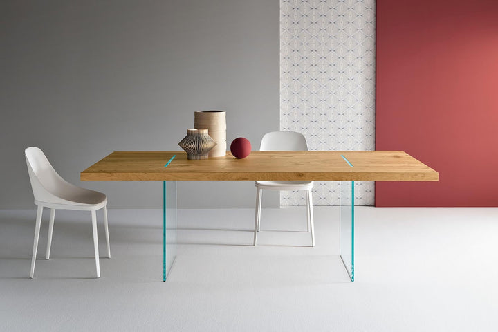 Tavolante Aged Oak Dining Table Dining Tables Tonelli