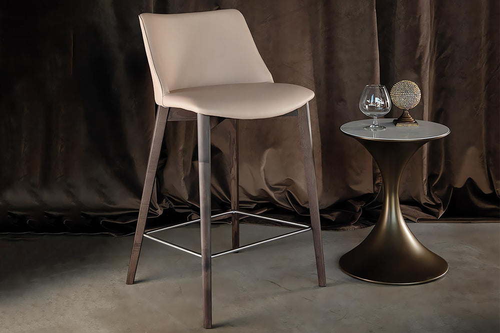 Agata Wood Bar Stool Bar + Counter Stools Tonin Casa