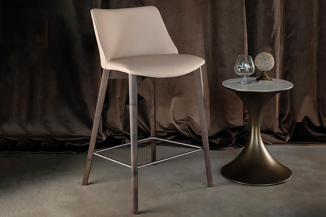 Agata Wood Bar Stool Bar + Counter Stools Tonin Casa
