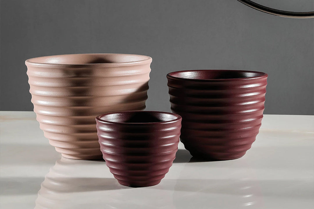 Bulbo Relief Vases Vases + Planters Tonin Casa