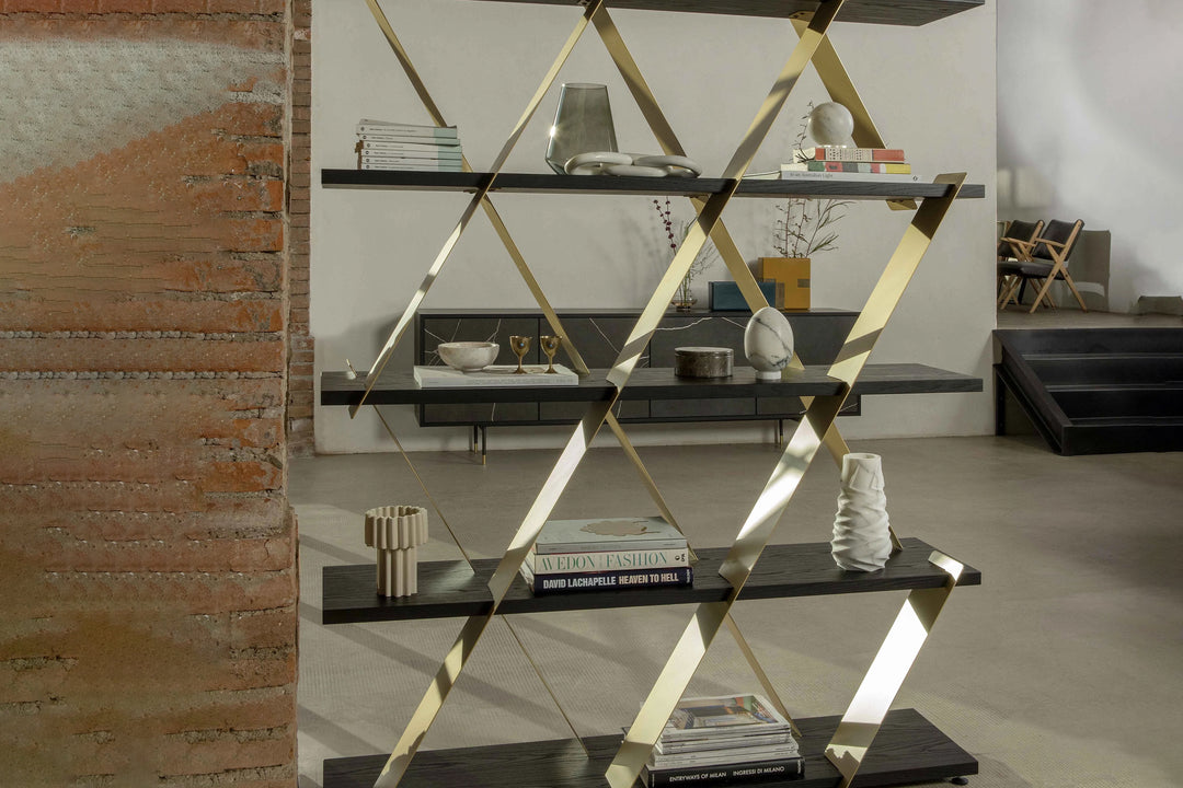 Castle Bookcase Bookshelves Tonin Casa