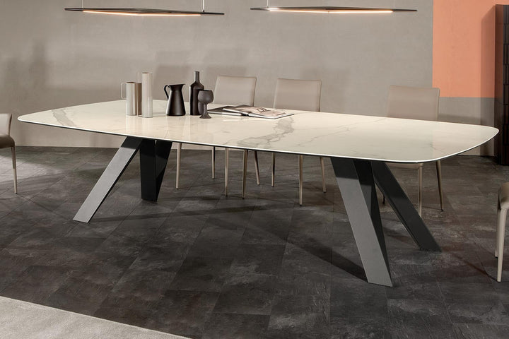 Celtis Ceramic Dining Table Dining Tables Tonin Casa