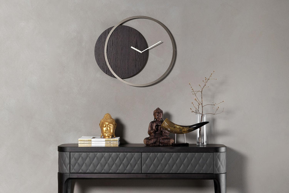 Circle Clock Clocks Tonin Casa