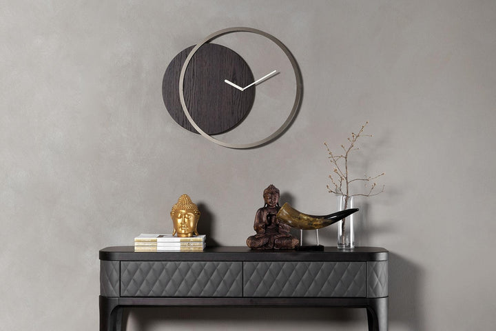 Circle Clock Clocks Tonin Casa