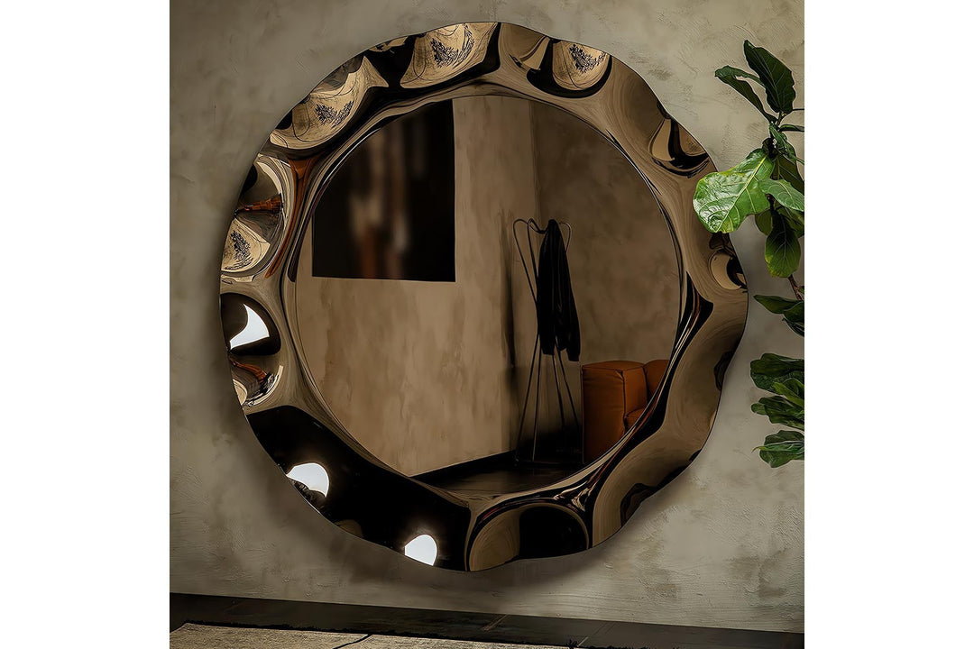Dorian Round Mirror Mirrors Tonin Casa