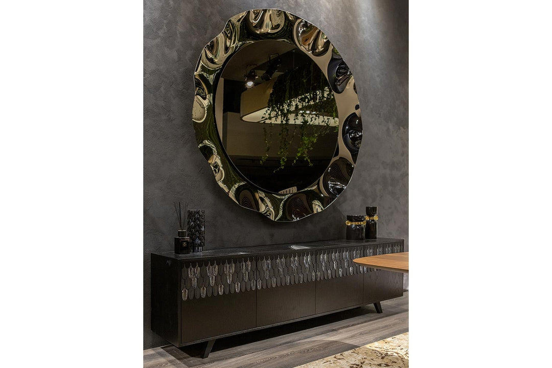 Dorian Round Mirror Mirrors Tonin Casa