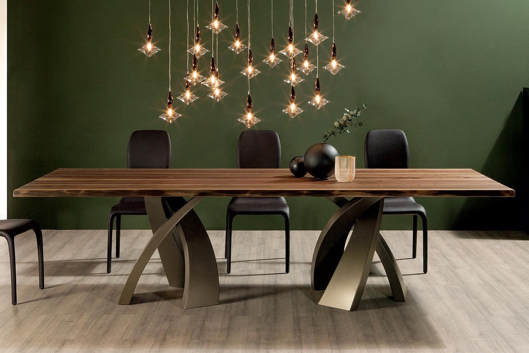 Eliseo Big Wood Dining Table Dining Tables Tonin Casa
