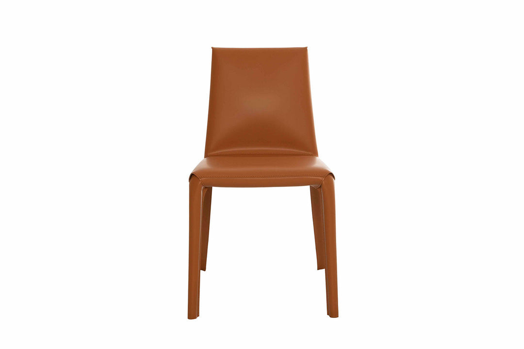 Lisa Hard Leather Dining Chair Dining Chairs Tonin Casa