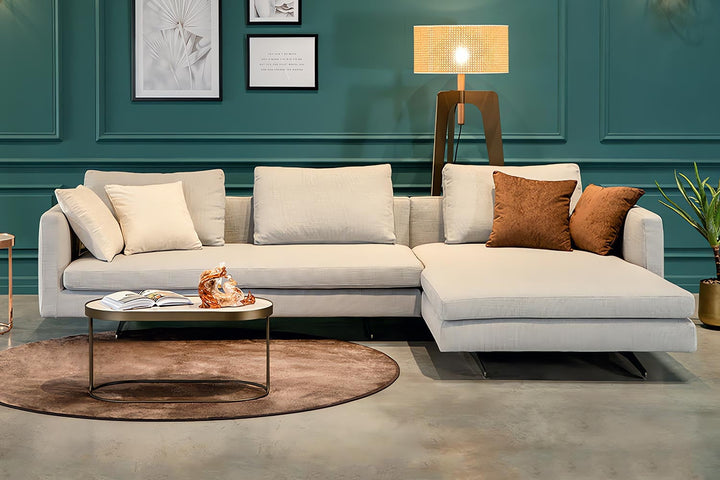 Metropolis Sectional Sofa with Chaise Sectionals Tonin Casa