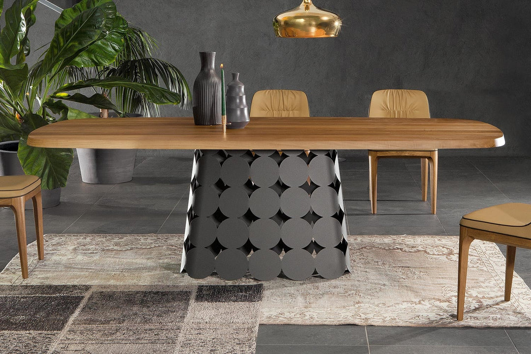 Pois Wood Dining Table Dining Tables Tonin Casa