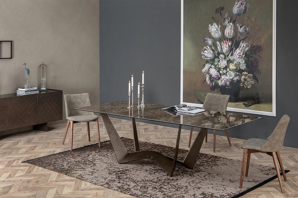 Reverse Ceramic Dining Table Dining Tables Tonin Casa