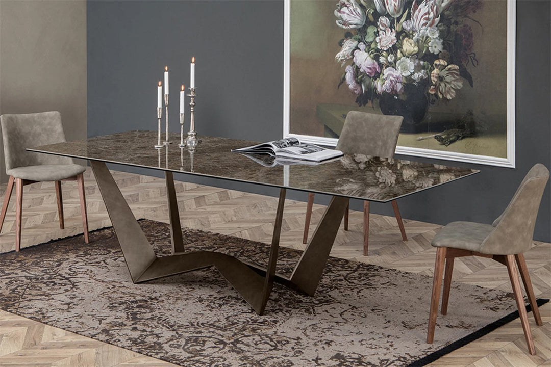 Reverse Ceramic Dining Table Dining Tables Tonin Casa