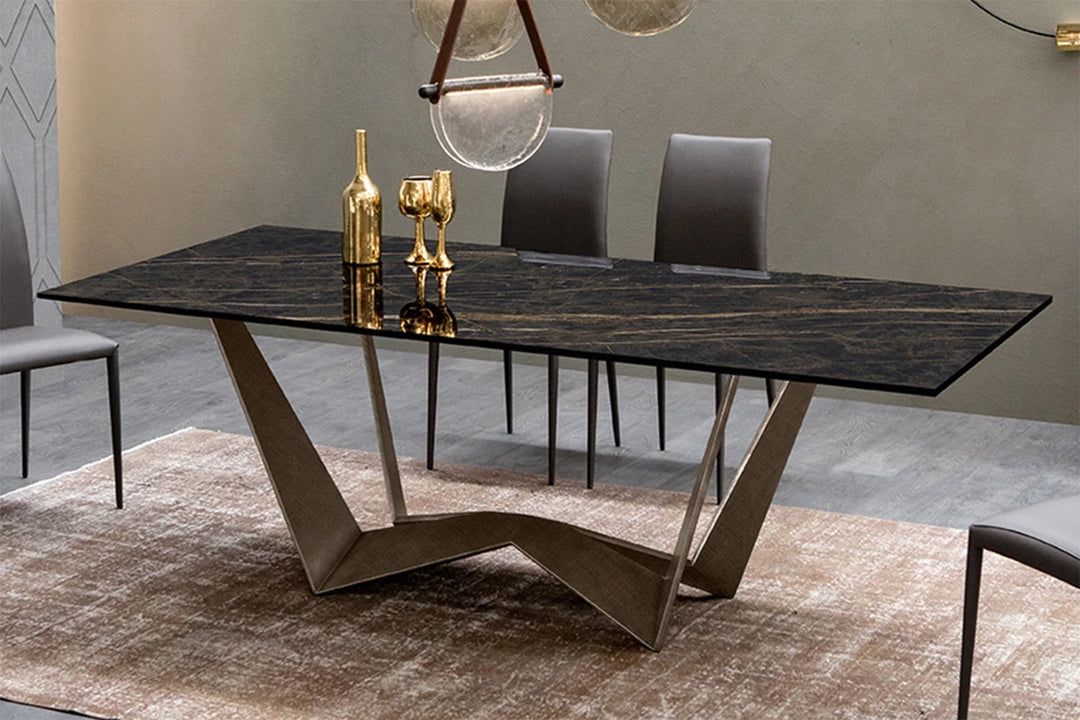 Reverse Ceramic Dining Table Dining Tables Tonin Casa