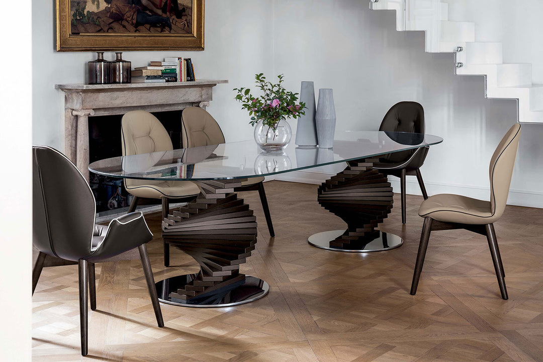 Sorrento Wood Armchair Dining Chairs Tonin Casa