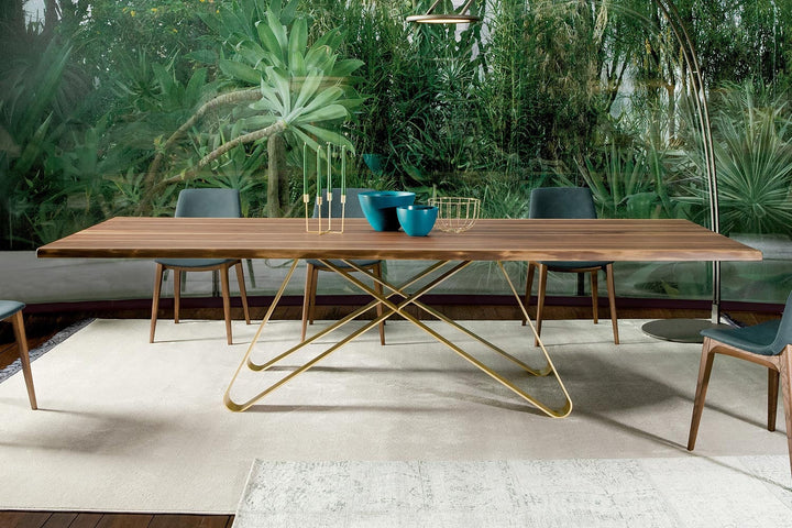 Status Live Edge Dining Table Dining Tables Tonin Casa