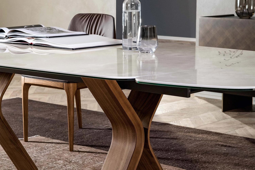 Still Barrel Extension Dining Table Dining Tables Tonin Casa
