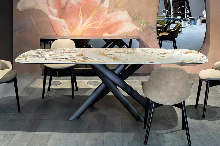 Style Ceramic Dining Table Dining Tables Tonin Casa